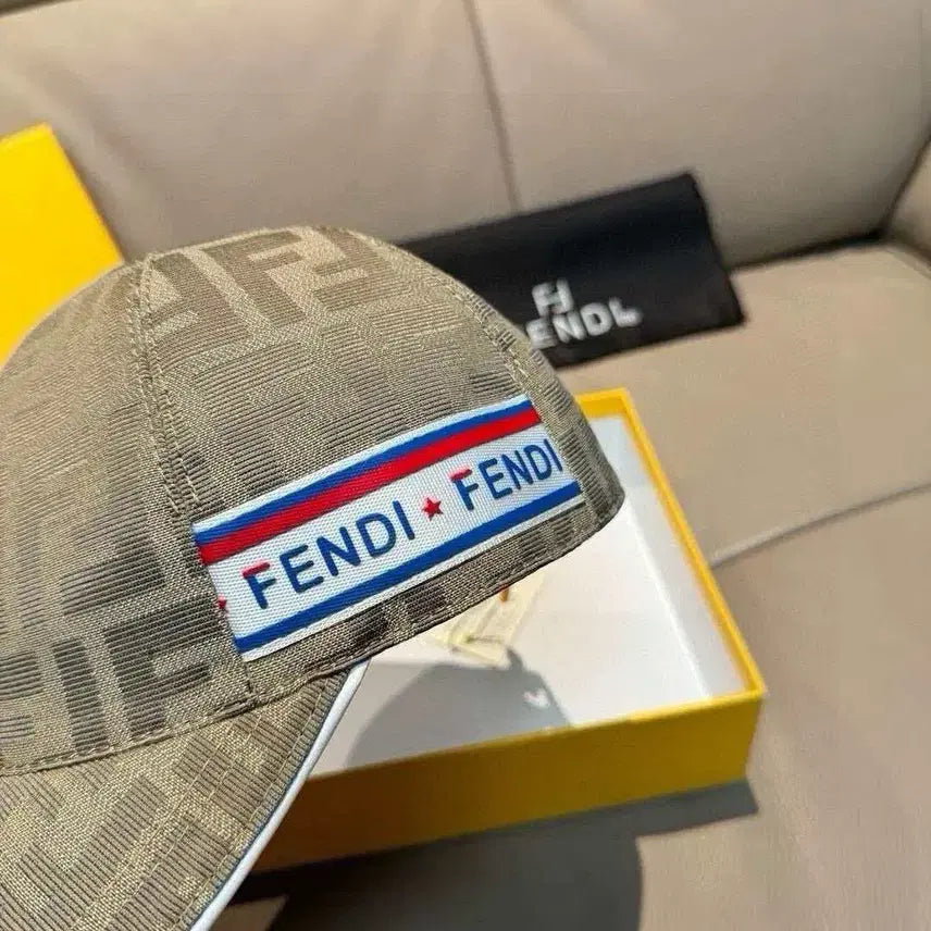 [BUNJANG] Fendi FF Monogram Hat 56cm Adjustable / 펜디 FF 모노그램 모자 56cm 조절가능 정품