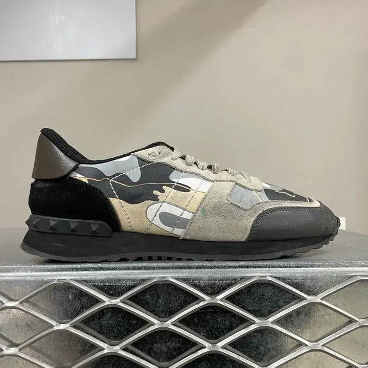 [BUNJANG] Valentino Camouflage Sneakers / 발렌티노 카모플라주 스니커즈 43(gr-4533)