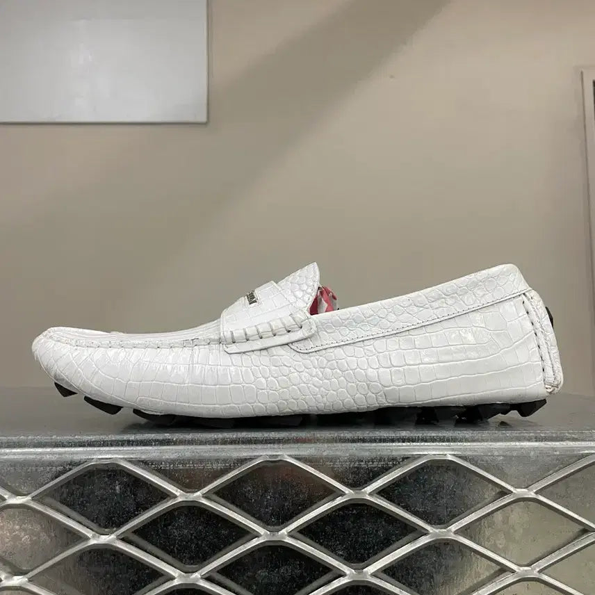 [BUNJANG] Philipp Plein Crocodile Moccasins / 필립플레인 크로커다일 모카신 44 (gr-4530)