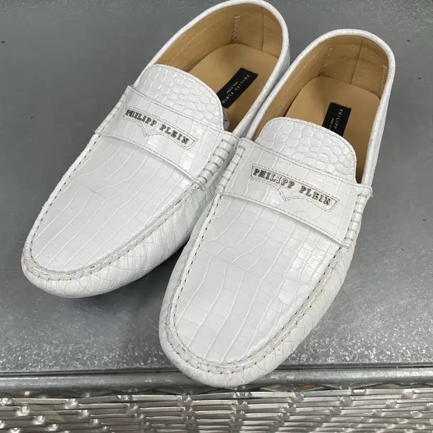 [BUNJANG] Philipp Plein Crocodile Moccasins / 필립플레인 크로커다일 모카신 44 (gr-4530)
