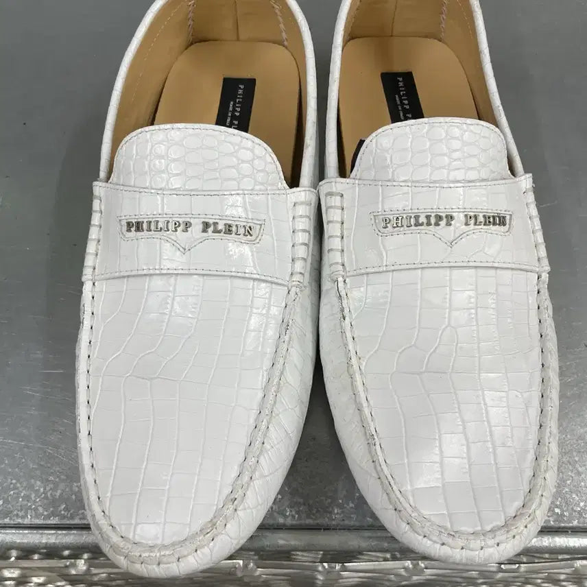 [BUNJANG] Philipp Plein Crocodile Moccasins / 필립플레인 크로커다일 모카신 44 (gr-4530)
