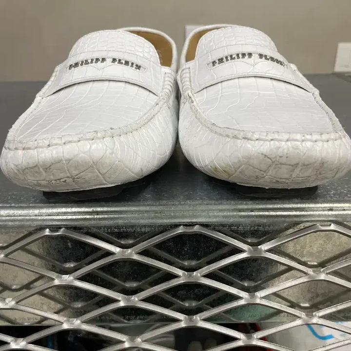 [BUNJANG] Philipp Plein Crocodile Moccasins / 필립플레인 크로커다일 모카신 44 (gr-4530)