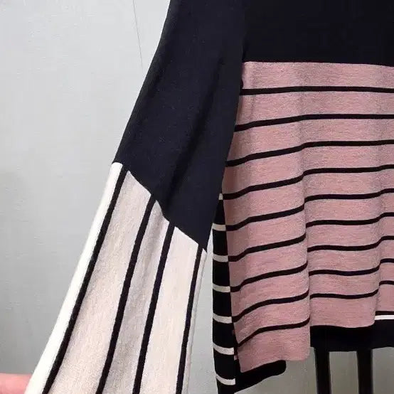 [BUNJANG] Lanvin Striped Knit Top / LANVIN 랑방 스트라이프 패턴 니트티