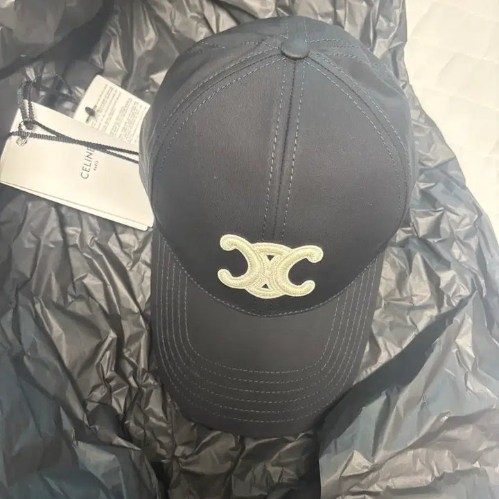 [BUNJANG] Celine Triomphe Baseball Cap - Cotton / 셀린느 트리옹프 베이스볼 캡 - 코튼 m