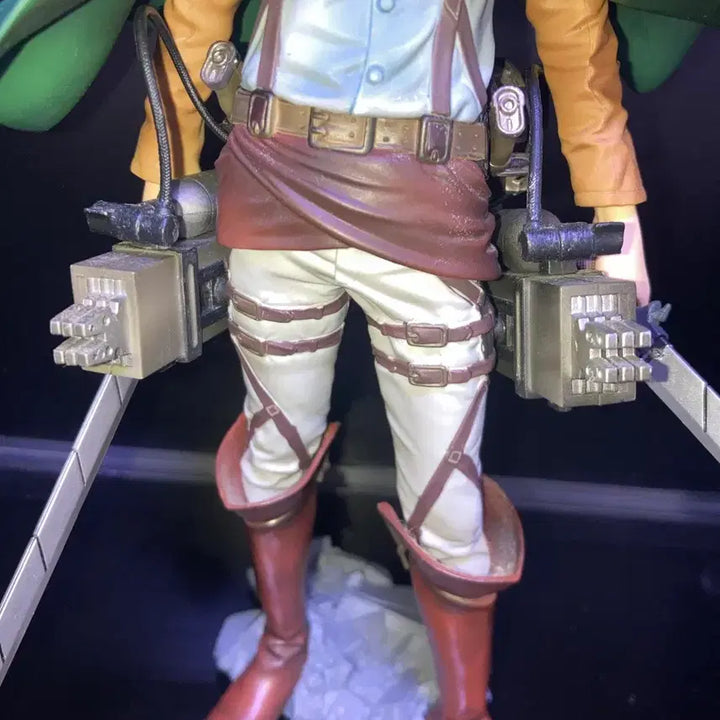 [BUNJANG] Attack on Titan Levi MSP Figure Set / 풀셋)진격의 거인 리바이 msp피규어+입체기동장치 고전쿠지넨도가챠룩업누이