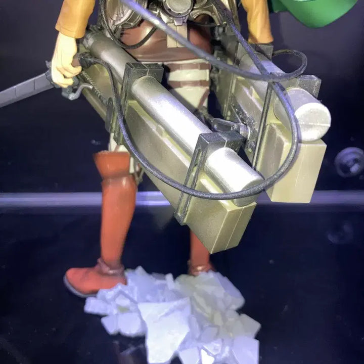 [BUNJANG] Attack on Titan Levi MSP Figure Set / 풀셋)진격의 거인 리바이 msp피규어+입체기동장치 고전쿠지넨도가챠룩업누이