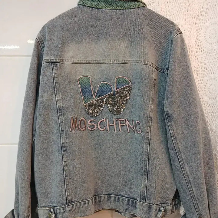 [SOLD OUT] 빈티지 워싱 데님 청자켓 XL