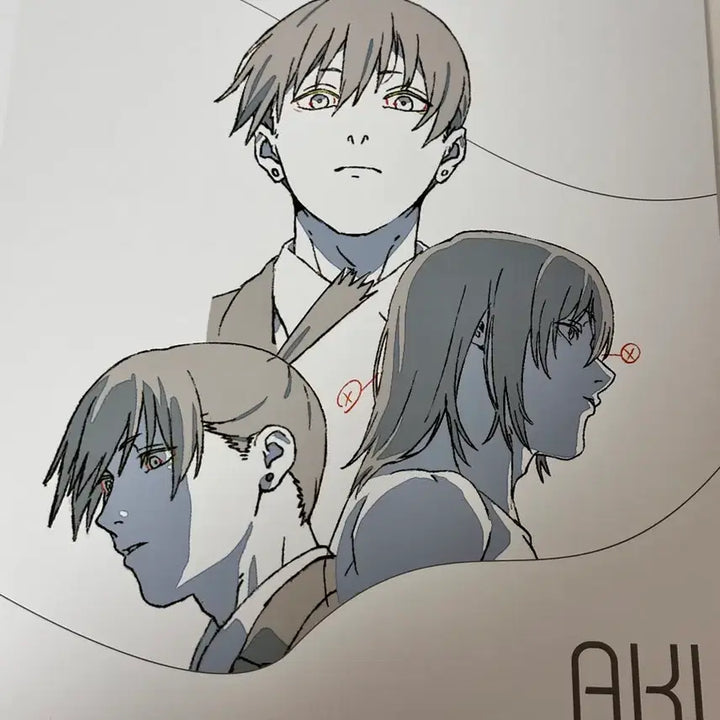 [BUNJANG] MAPPA Chainsaw Man Popup Store POB Poster Set / 일괄) 체인소맨 팝업 구매특전 전종 원화 포스터 A4