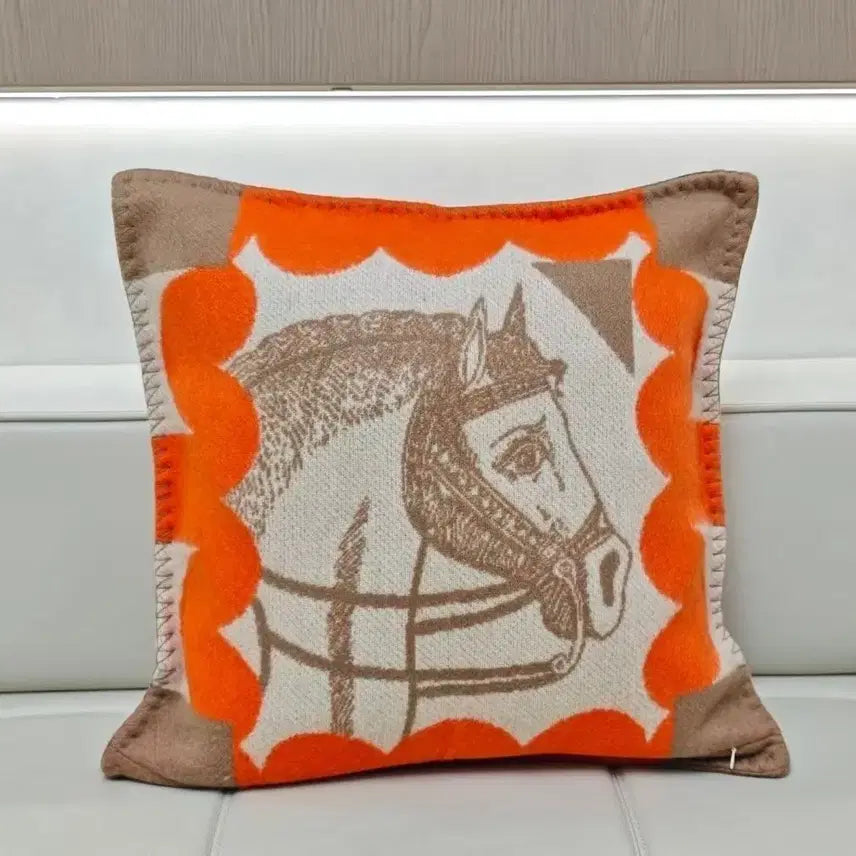 [BUNJANG] Hermès Red Cushion / 에르메스 빨간 쿠션