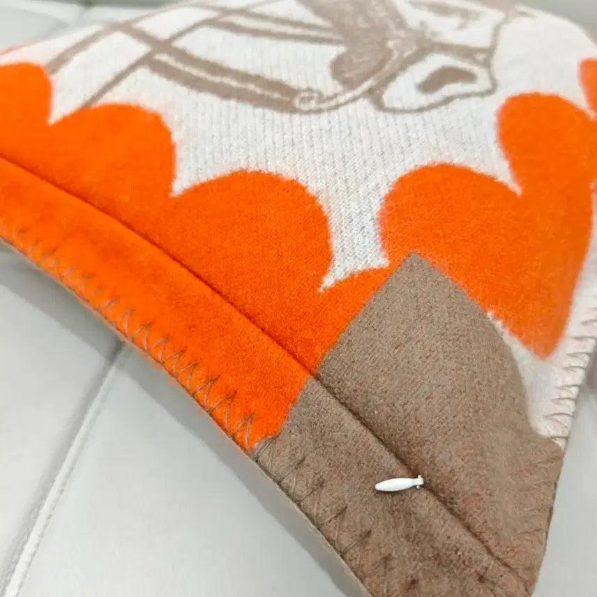 [BUNJANG] Hermès Red Cushion / 에르메스 빨간 쿠션