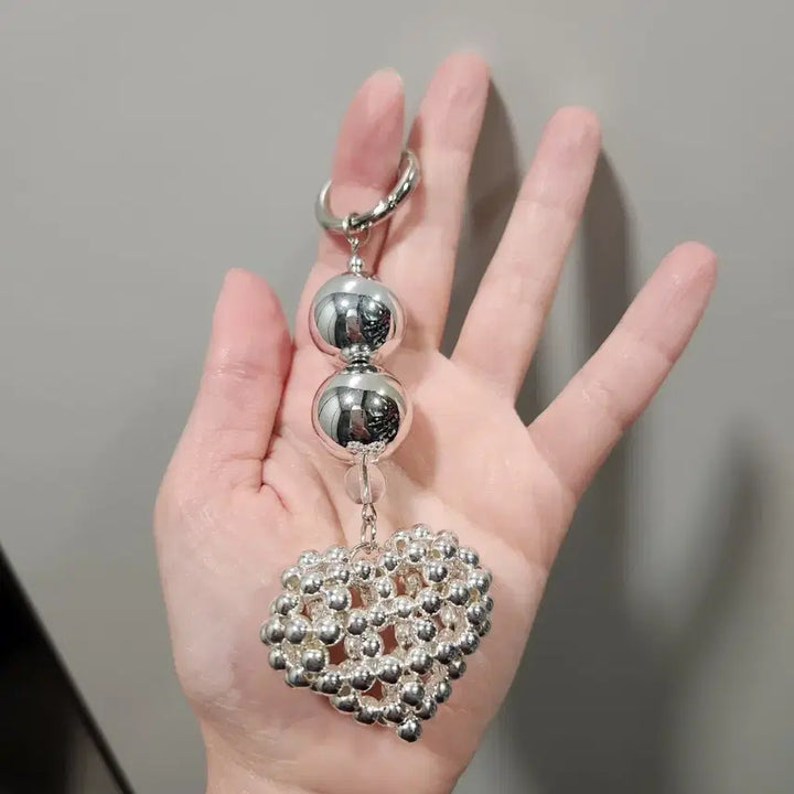 [BUNJANG] Heart Keyring / 새) 하트 키링