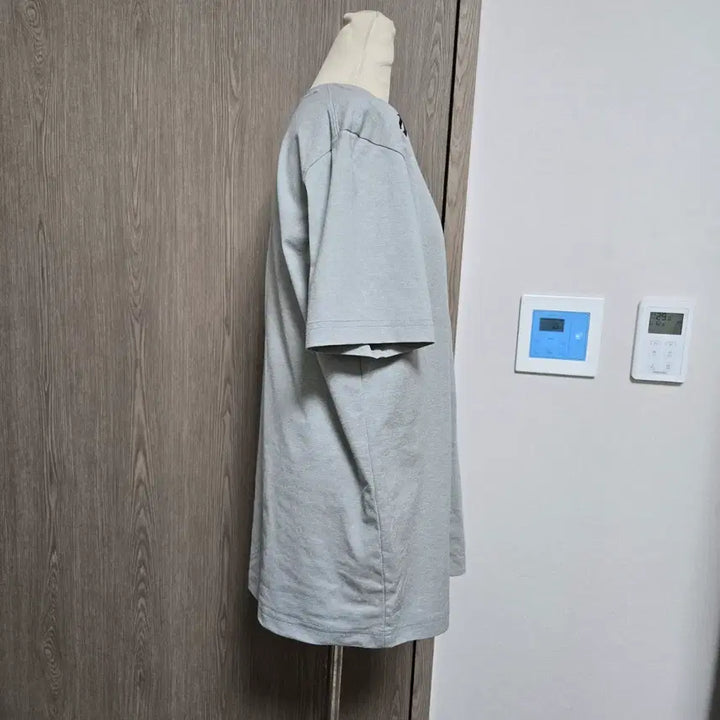 [BUNJANG] Descente Gray Short Sleeve T-shirt / 데상트 회색 반팔 티셔츠