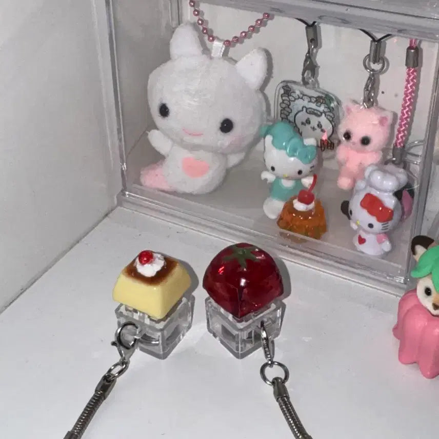 [BUNJANG] Tomato / Pudding Keycap Set / 토마토/푸딩 키캡