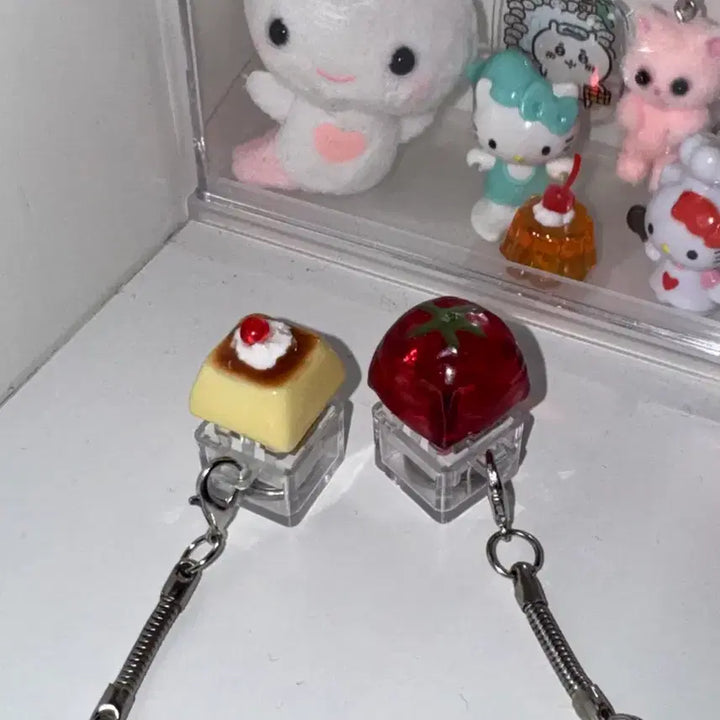 [BUNJANG] Tomato / Pudding Keycap Set / 토마토/푸딩 키캡