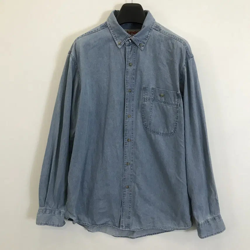 [BUNJANG] Wrangler Western Denim Shirt [L] / 랭글러 Wrangler 웨스턴 데님셔츠 [L]