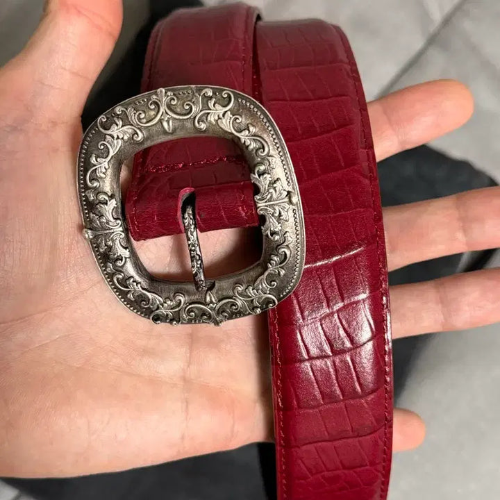 [BUNJANG] Undermycar 25SS Belt Red / 언더마이카 25ss 벨트 레드