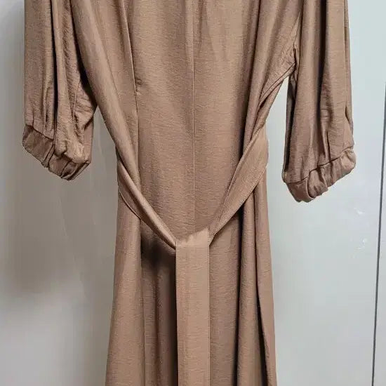 [BUNJANG] NYMPH Brown Shirt Dress / NYMPH 브라운 셔츠 원피스