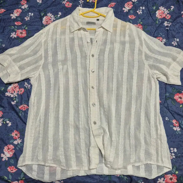 [BUNJANG] Belier Surface Short Sleeve Shirt Sheer White / [벨리에 25ss] 서피스 숏 슬리브 셔츠 시어 화이트