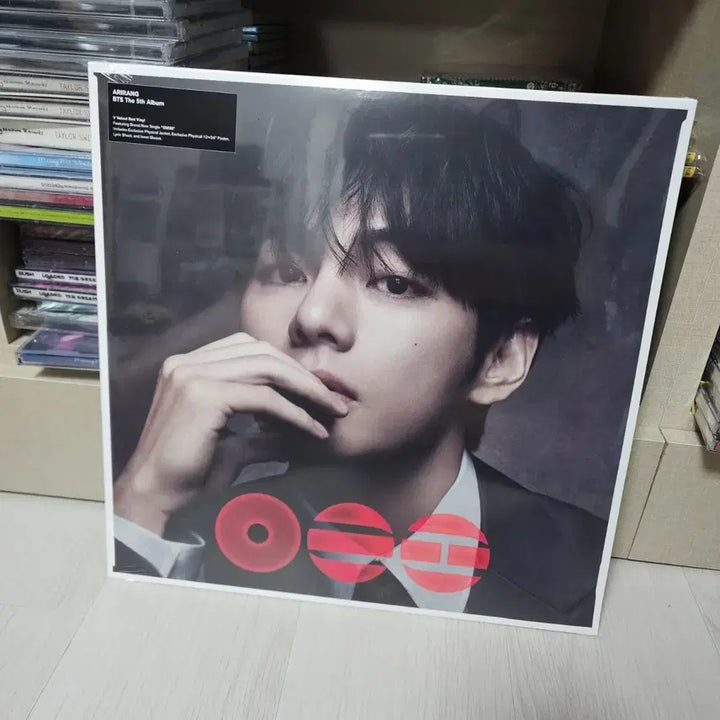 [SOLD OUT] BTS BE 5집 뷔 벨벳 레드 바이닐