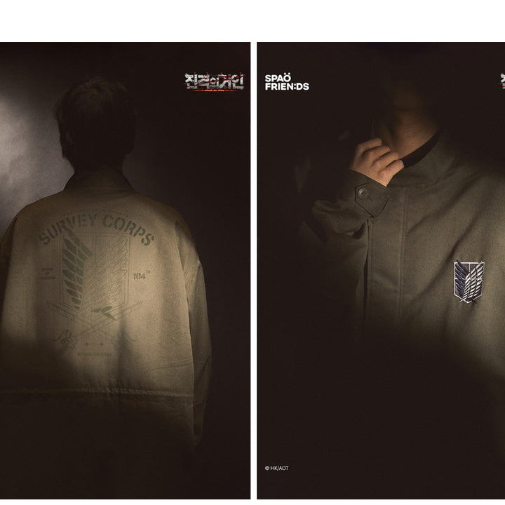 [SOLD OUT] 진격의 거인 X 스파오 야상 XL 원가판매 (새상품) 진격거