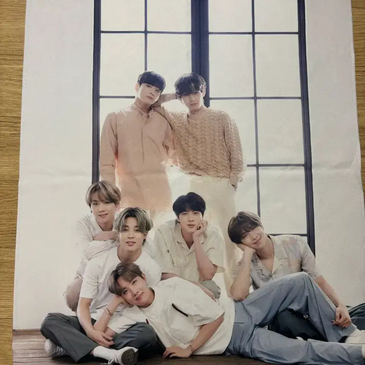 [BUNJANG] BTS Group Image Fabric Poster / 방탄소년단 단체 이미지 패브릭 포스터