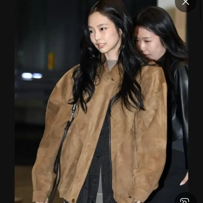 [BUNJANG] Mari Market Suede Jacket / 마리마켓 마리메이드 스웨이드 자켓