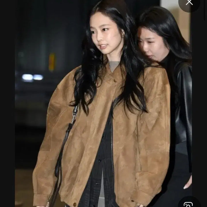 [BUNJANG] Mari Market Suede Jacket / 마리마켓 마리메이드 스웨이드 자켓