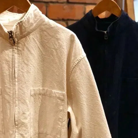 [SOLD OUT] 네스트로브컨팩트 실크 코튼 집업자켓