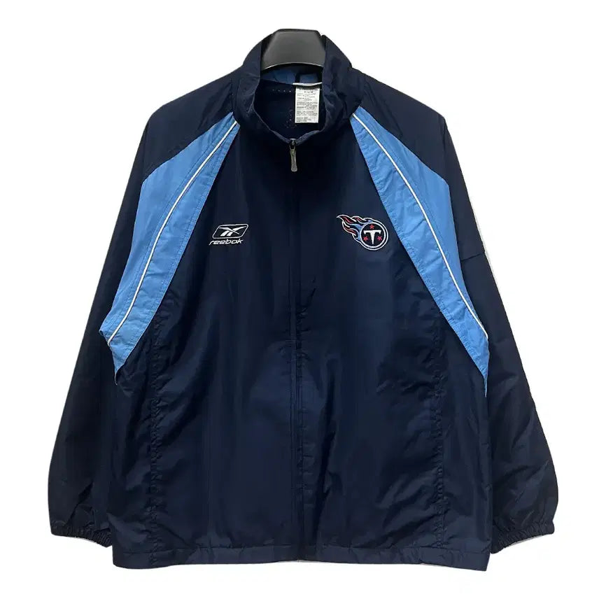 [BUNJANG] Reebok Tennessee Titans Windbreaker Jacket / 리복 x NFL 테네시 타이탄스 바람막이 자켓 해외 M