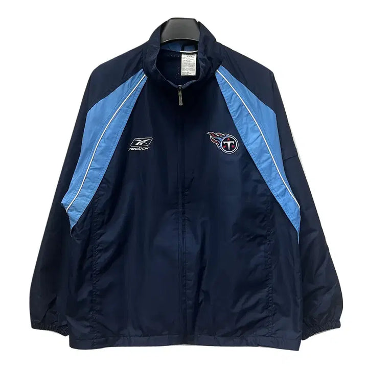 [BUNJANG] Reebok Tennessee Titans Windbreaker Jacket / 리복 x NFL 테네시 타이탄스 바람막이 자켓 해외 M