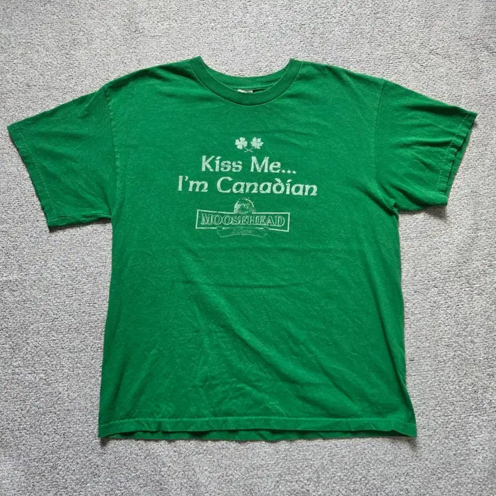[BUNJANG] ALSTYLE 90s Mexico Made Green Short Sleeve T-Shirt L / 90s 멕시코제 ALSTYLE 반팔 티셔츠 L(100)