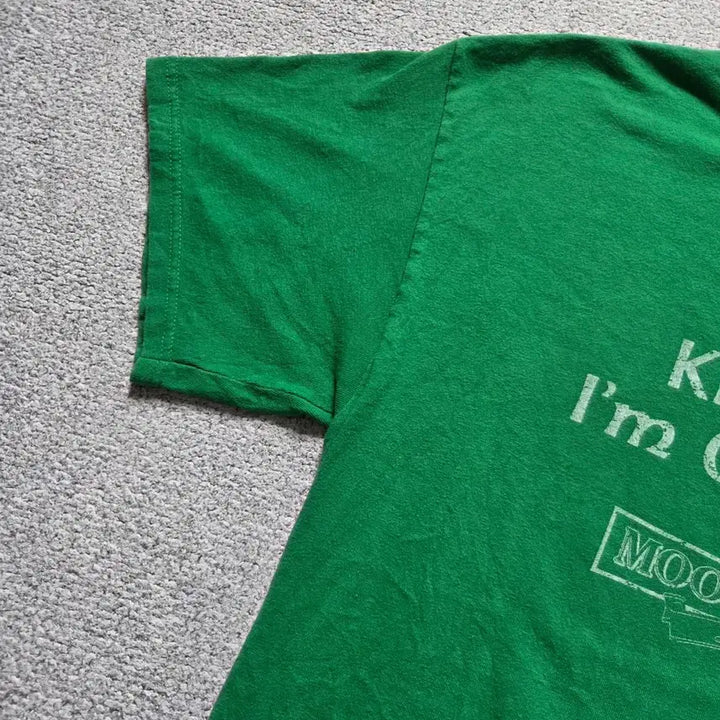 [BUNJANG] ALSTYLE 90s Mexico Made Green Short Sleeve T-Shirt L / 90s 멕시코제 ALSTYLE 반팔 티셔츠 L(100)