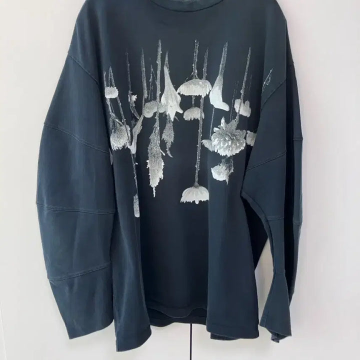 [BUNJANG] Almost Black Anselm Long Sleeve T-shirt / 올모스트블랙 롱슬리브 일본 티셔츠 안셀름 언유즈드 y3
