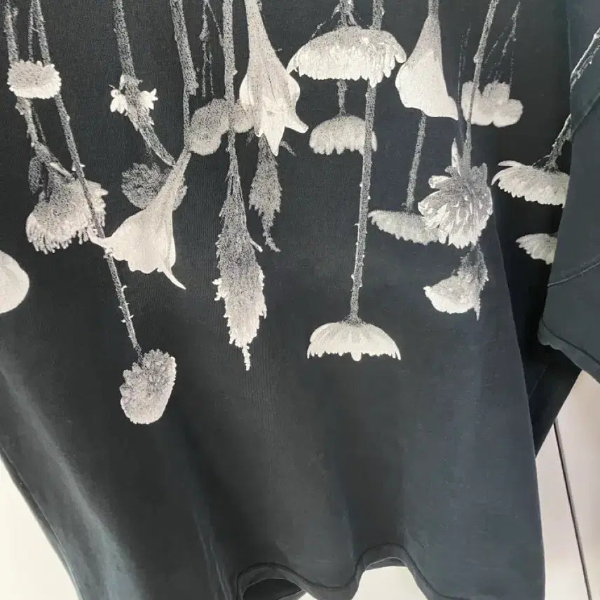 [BUNJANG] Almost Black Anselm Long Sleeve T-shirt / 올모스트블랙 롱슬리브 일본 티셔츠 안셀름 언유즈드 y3