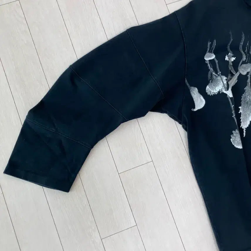 [BUNJANG] Almost Black Anselm Long Sleeve T-shirt / 올모스트블랙 롱슬리브 일본 티셔츠 안셀름 언유즈드 y3