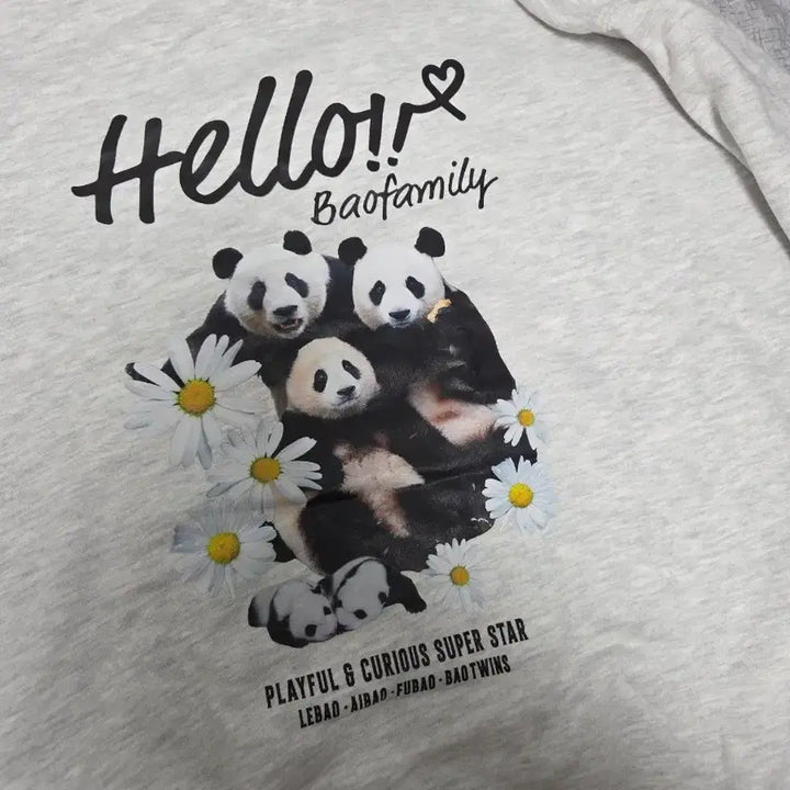 [BUNJANG] 8Seconds X Bao Family Sweatshirt / 에잇세컨즈 바오패밀리 맨투맨 스웨트셔츠