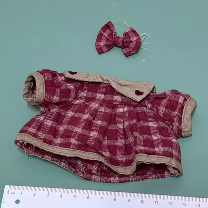 [BUNJANG] Boyds Bears Doll Clothes &amp; Hair Ribbon Set / 보이즈베어 인형옷