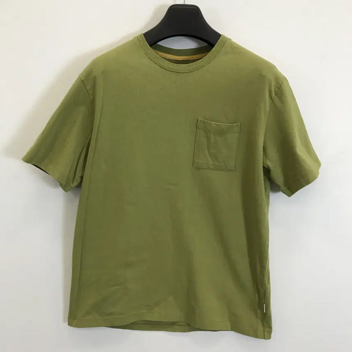 [BUNJANG] Hideout Pocket Short Sleeve T-Shirt Green / 하이드아웃 HIDEOUT 포켓 반팔 [95]
