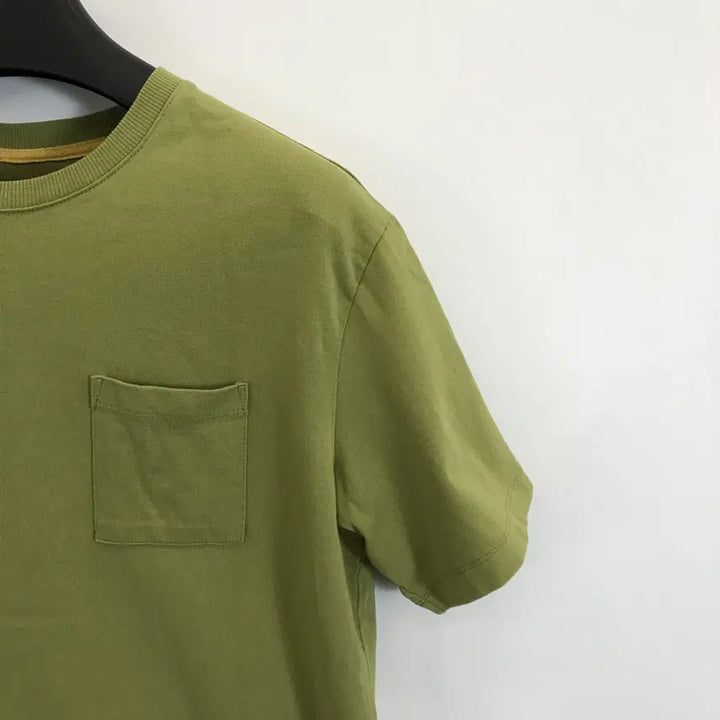 [BUNJANG] Hideout Pocket Short Sleeve T-Shirt Green / 하이드아웃 HIDEOUT 포켓 반팔 [95]