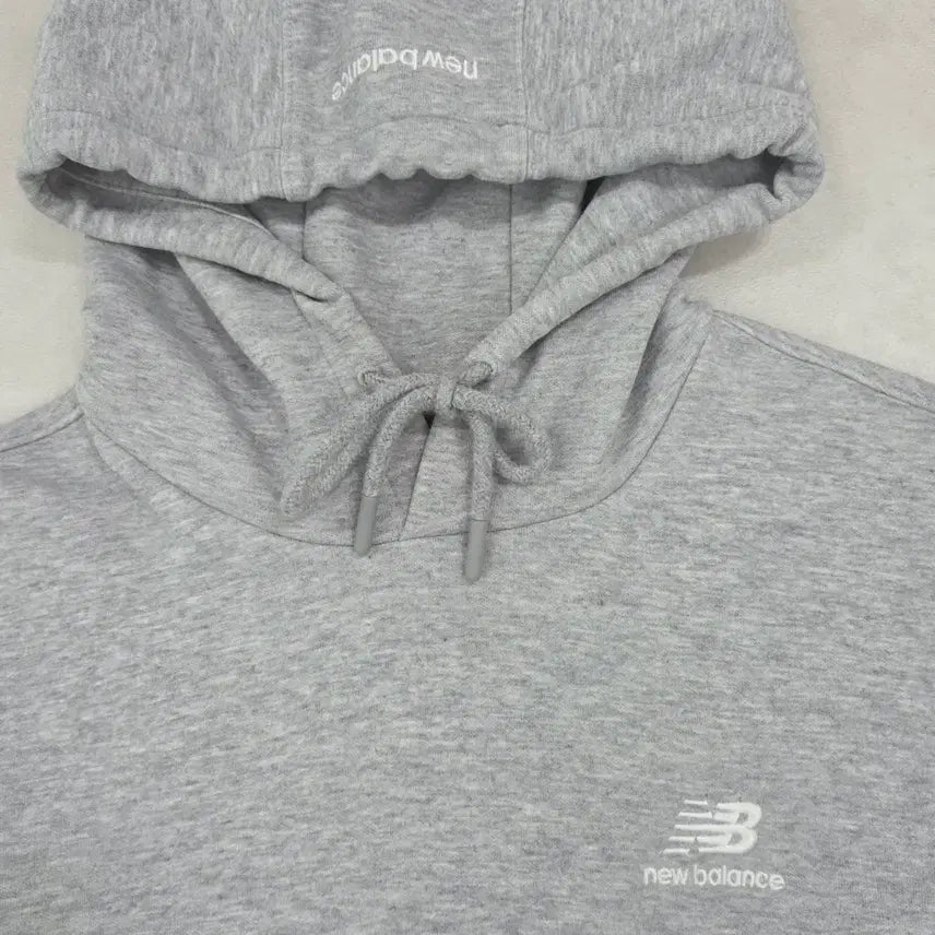 [BUNJANG] New Balance Melange Gray Hoodie / [105] 뉴발란스 후드티 멜란지 그레이