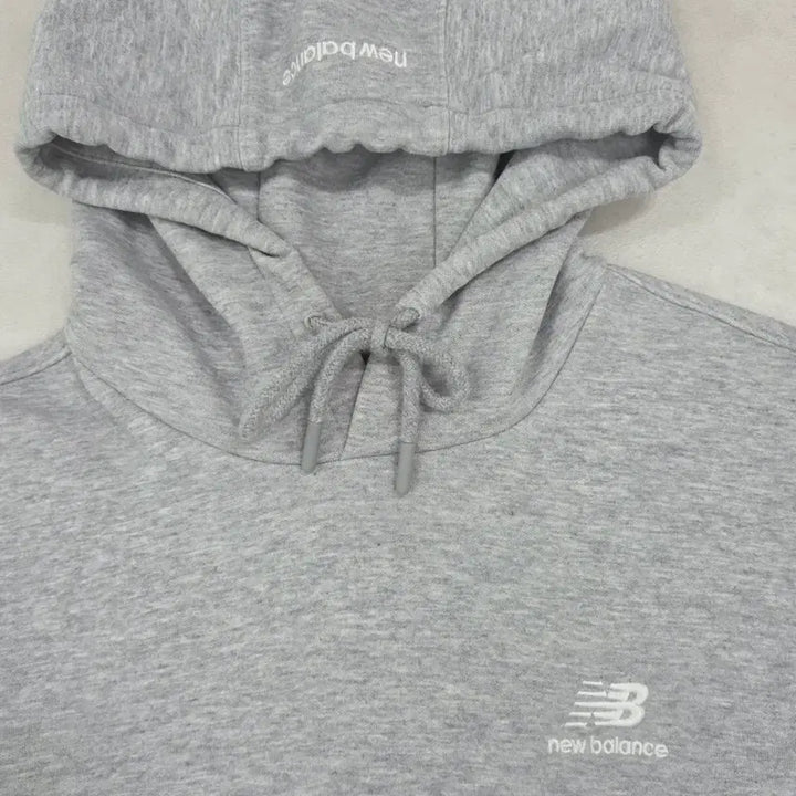 [BUNJANG] New Balance Melange Gray Hoodie / [105] 뉴발란스 후드티 멜란지 그레이