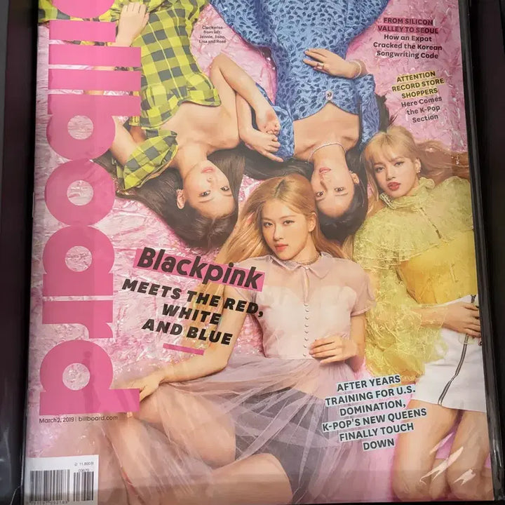 [BUNJANG] BLACKPINK Billboard Magazine Box / 블랙핑크 빌보드 Billboard 잡지 박스