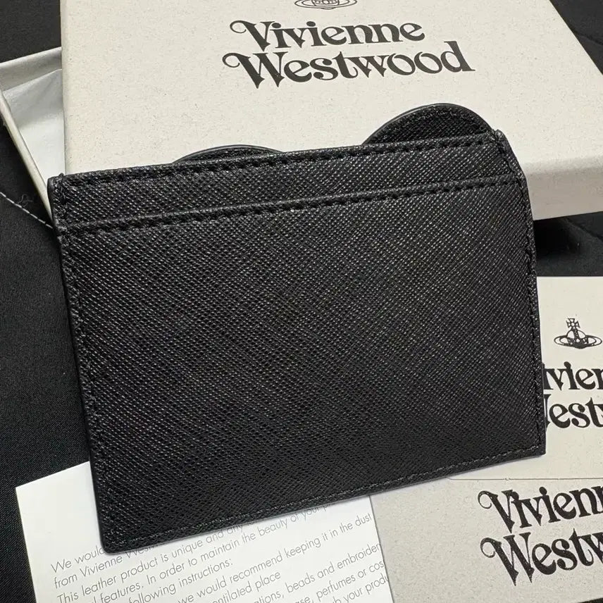 [BUNJANG] Vivienne Westwood Saffiano Heart Card Holder / 비비안웨스트우드 사피아노하트카드지갑