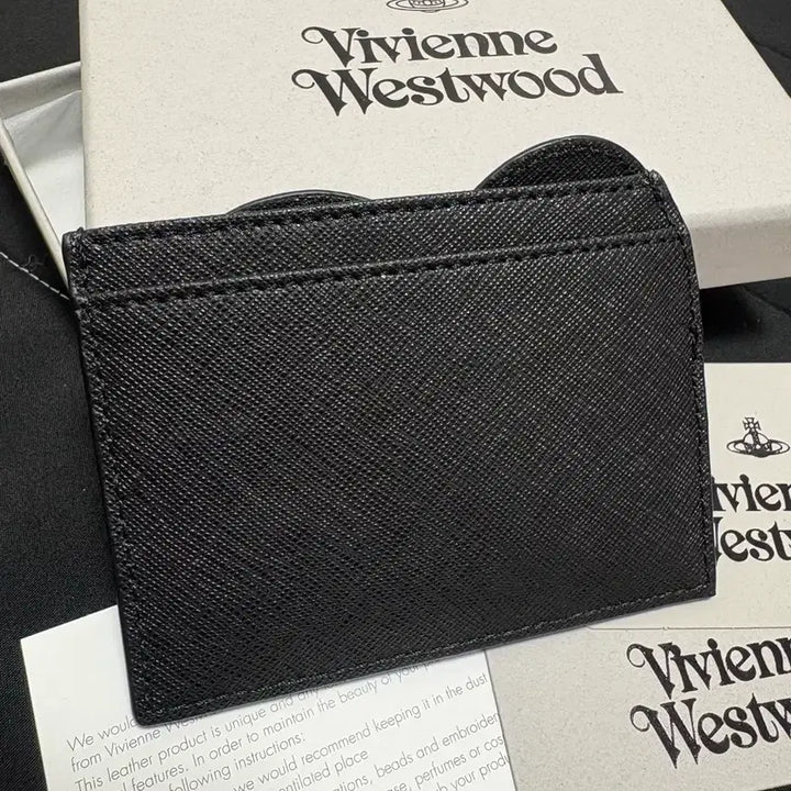 [BUNJANG] Vivienne Westwood Saffiano Heart Card Holder / 비비안웨스트우드 사피아노하트카드지갑