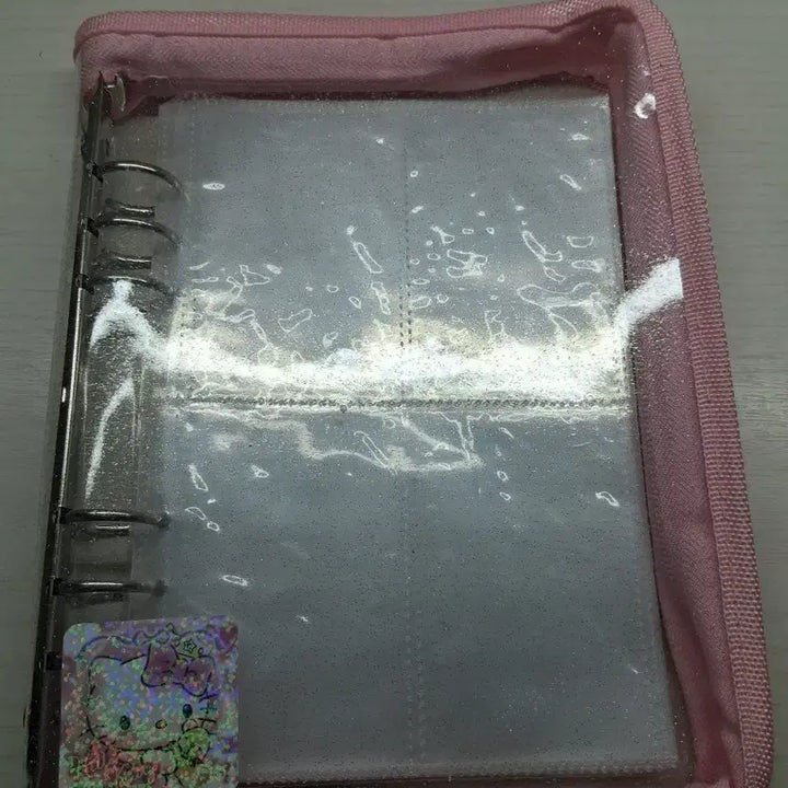 [BUNJANG] Unbranded Pink Zipper Binder Collect Book / 지퍼 바인더 콜렉트북 핑크
