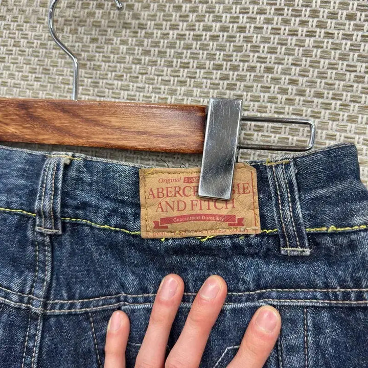 [BUNJANG] Abercrombie &amp; Fitch Y2K Vintage Bootcut Denim Jeans - Size 27 / 아베크롬비 Y2K 빈티지 부츠컷 데님 청바지 27인치 A09515