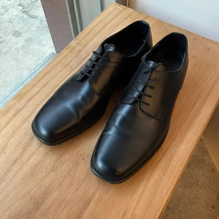 [BUNJANG] MMRB Square Derby Shoes Black 270 / mmrb 스퀘어 더비 슈즈 블랙 270