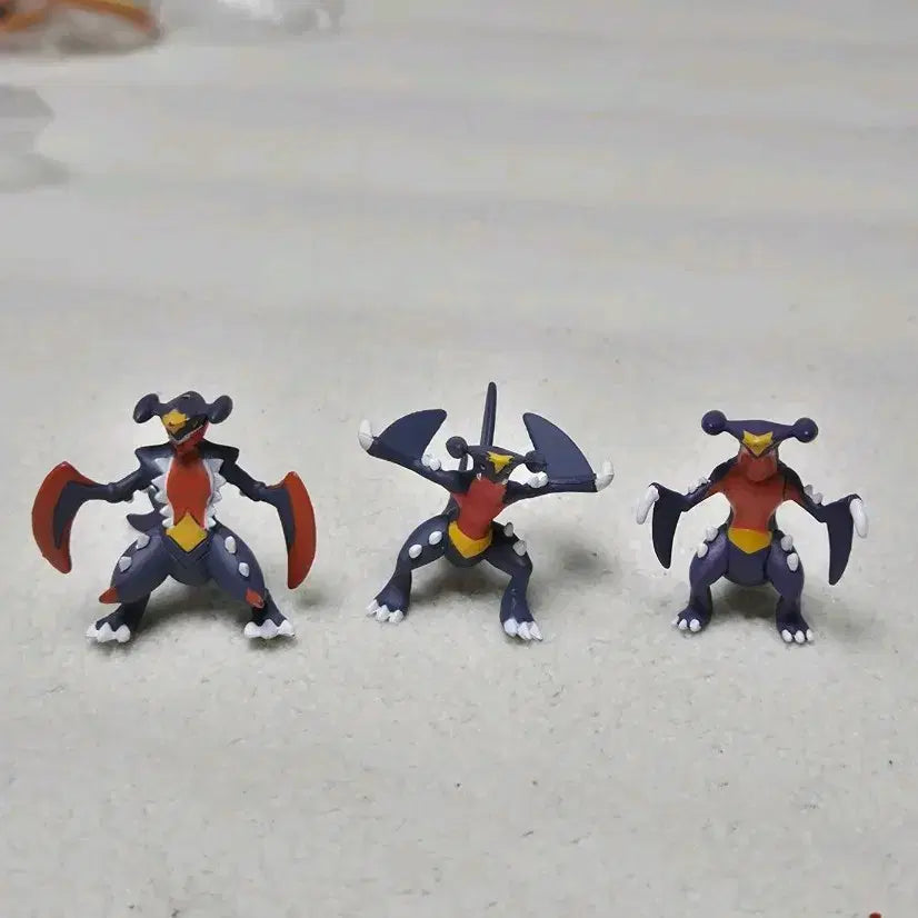 [BUNJANG] Pokemon Garchomp Mega Evolution Set Figure / 포켓몬 피규어 스트랩 가챠 한카리아스 메가진화세트