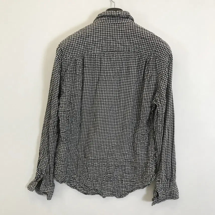 [BUNJANG] Theory Wrinkle Check Shirt / 띠어리 Theory 링클 체크셔츠 [38]