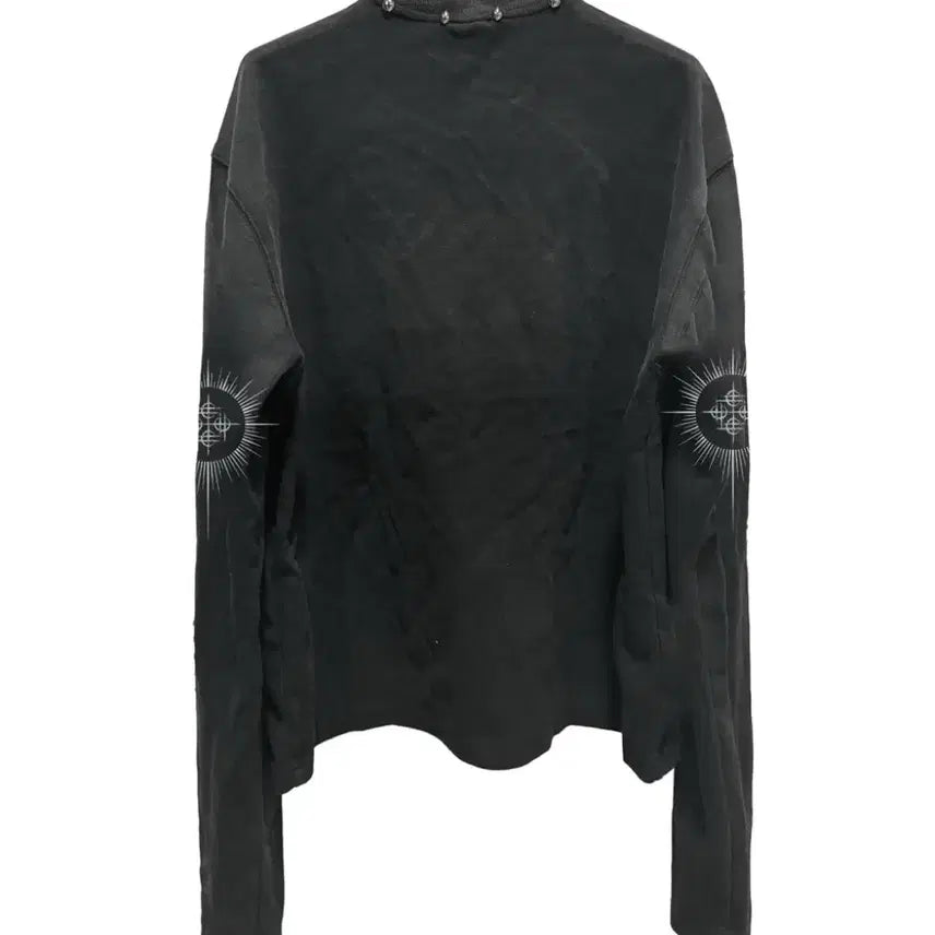 [BUNJANG] B:ACCESS DETW Dark Basic Rivet Long Sleeve Shirt (M) / 비엑세스 DETW 다크 베이직 리벳 롱슬리브 M